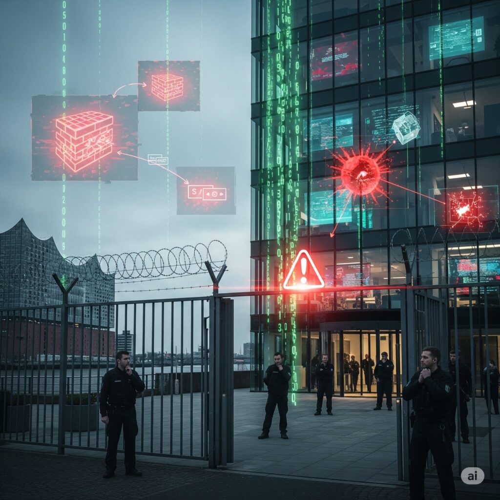 Durch professinelles Risikomanagement geschütztes Unternehmen