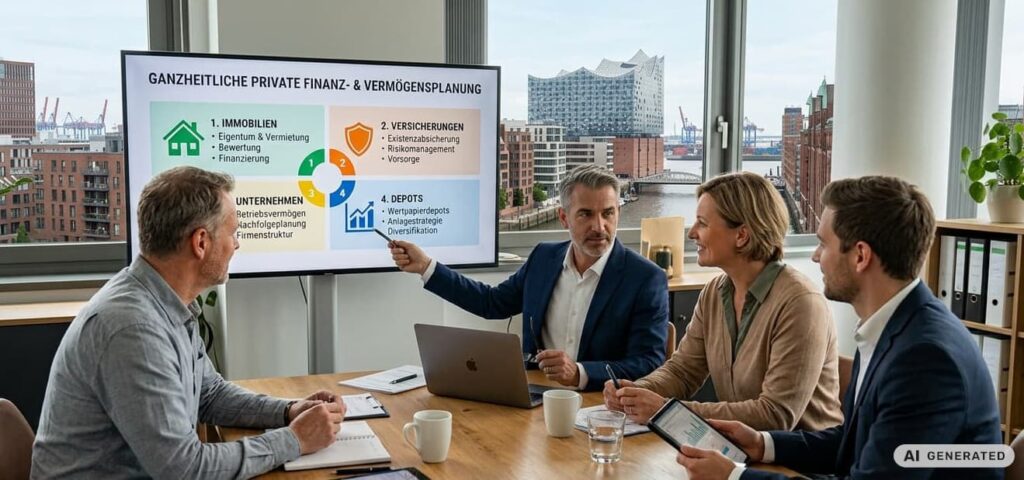 Finanz- und Vermögensplanung AI generated