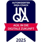 Badge autorisierter autorisierter INQA-Coach 2025